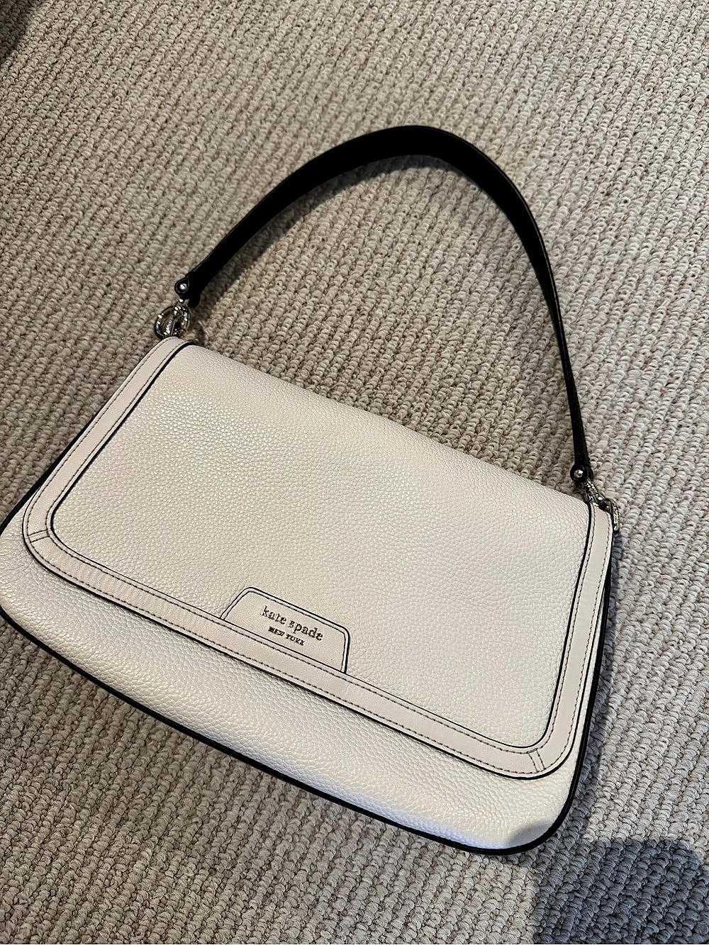 kate spade new york 454 Small Shoulder Bag Cream & Brown